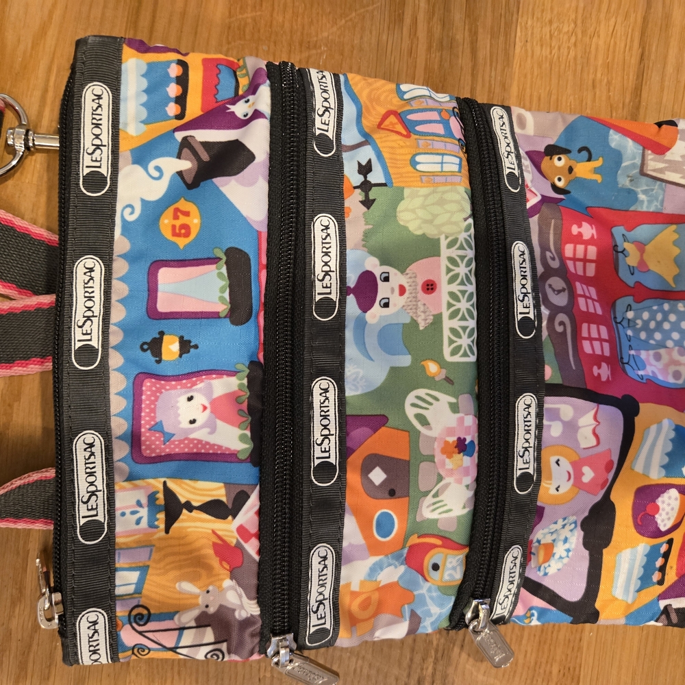 LeSportsac Colorful Cartoon Print Bag